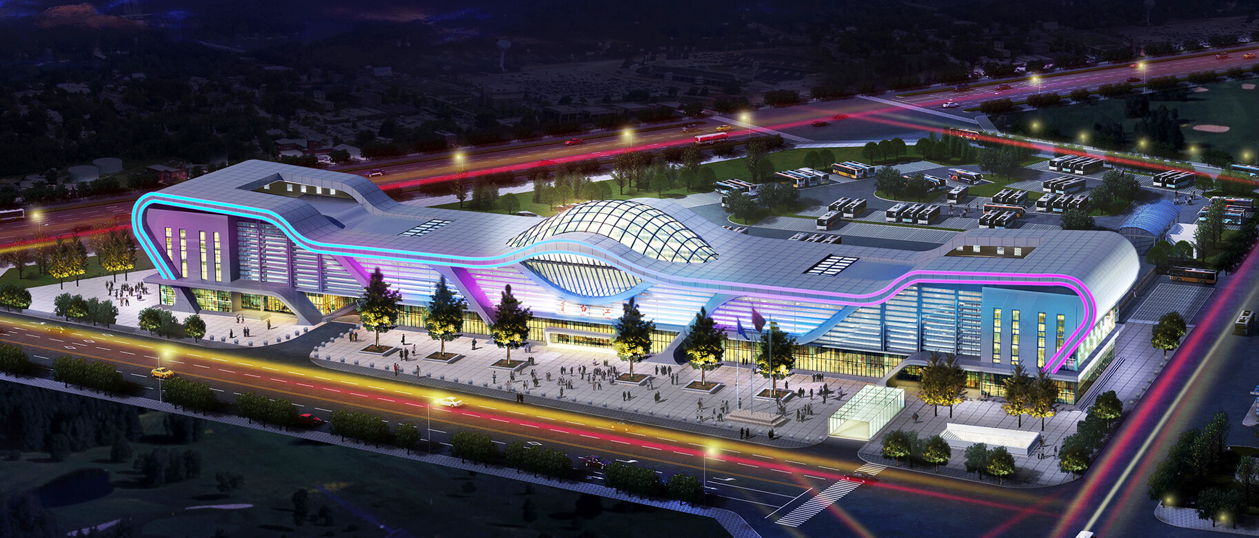 Qingbaijiang bus station